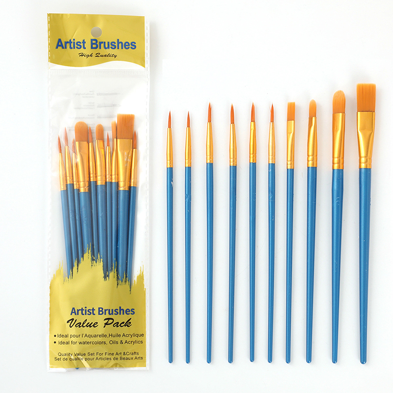 Gouache Paint Set - Set di pennelli per olio con