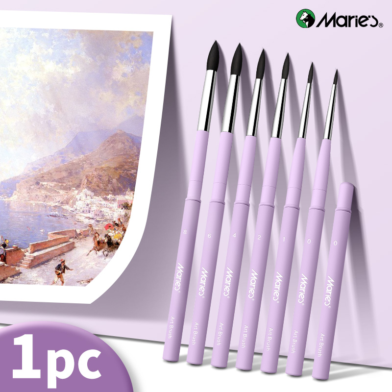 Gouache Paint Set - Pennello per acquerello da viaggio Marie's,
