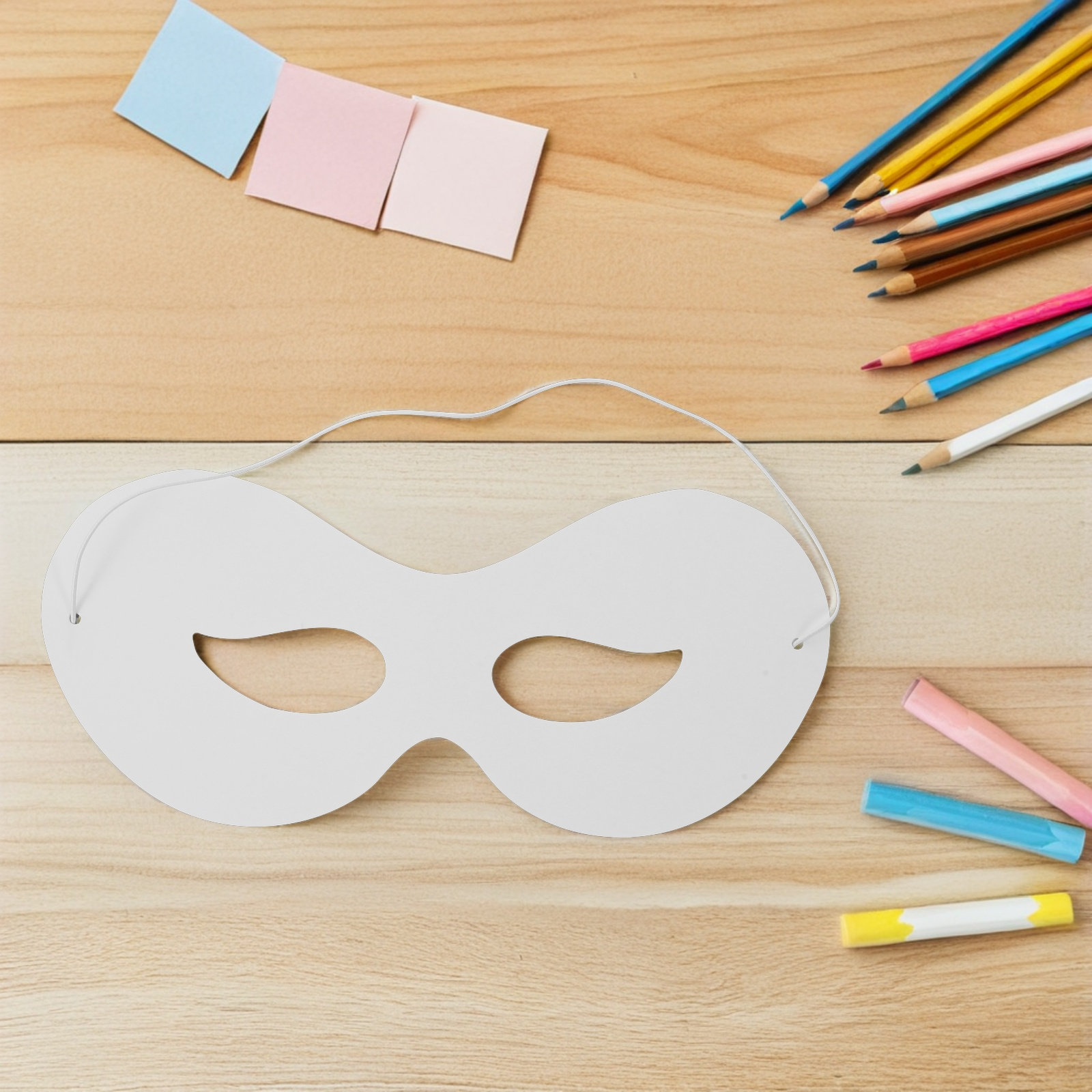 40 Maschere Bianche da Colorar - Art Craft With Paper recensione e prezzo