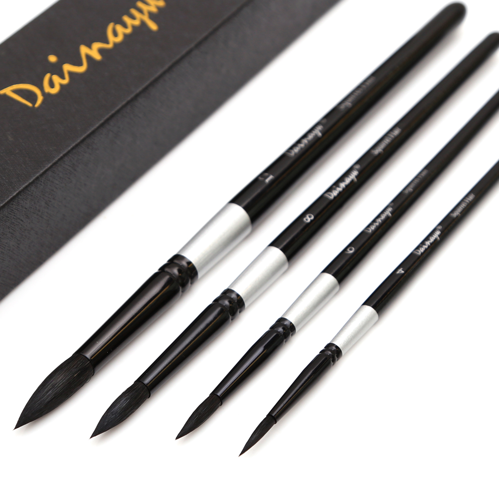 Dainayw 4 Pennelli Scoiattolo  - Gouache Paint Set recensione e prezzo