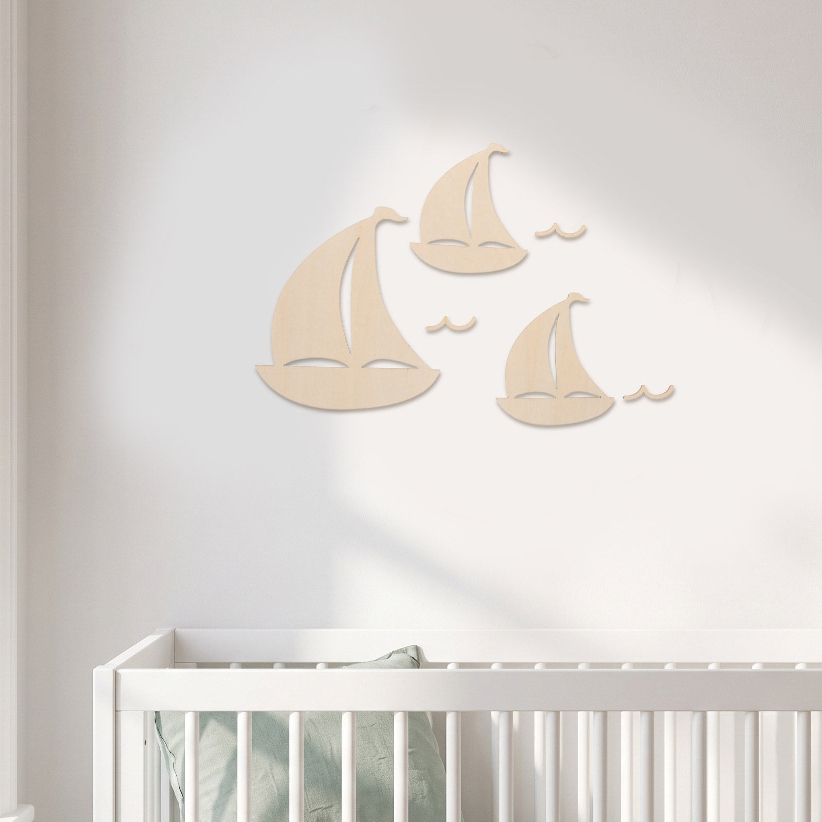6 pezzi di decorazioni in legn - Art And Craft For Nursery recensione e prezzo