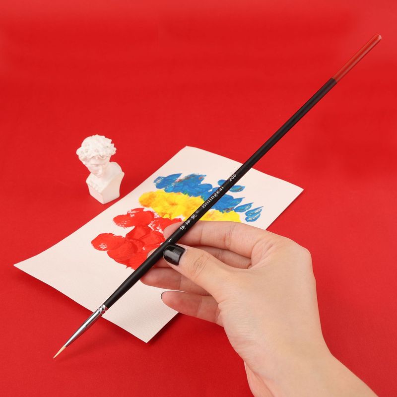 Pennello con manico in nylon,  - Gouache Paint Set recensione e prezzo