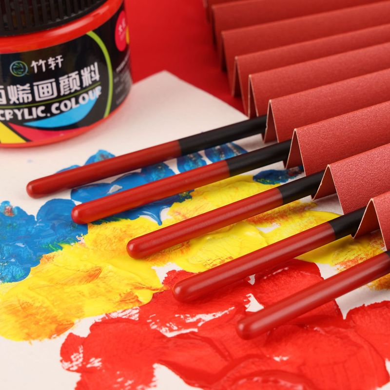 Pennello con manico in nylon,  - Gouache Paint Set recensione e prezzo